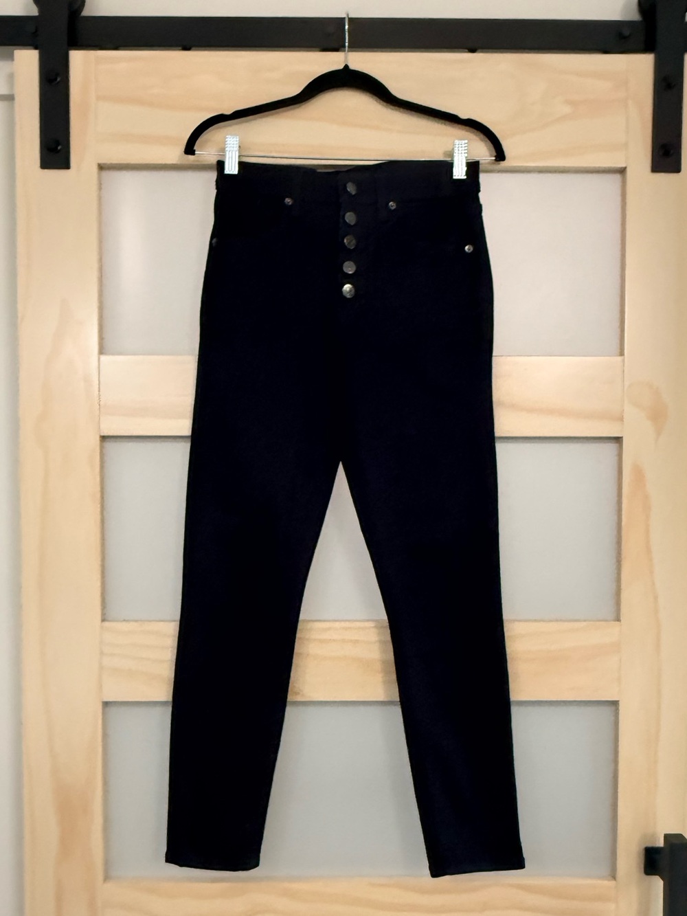 Veronica Beard Debbie High Rise Ankle Skinny Jeans Navy Blue Size 6